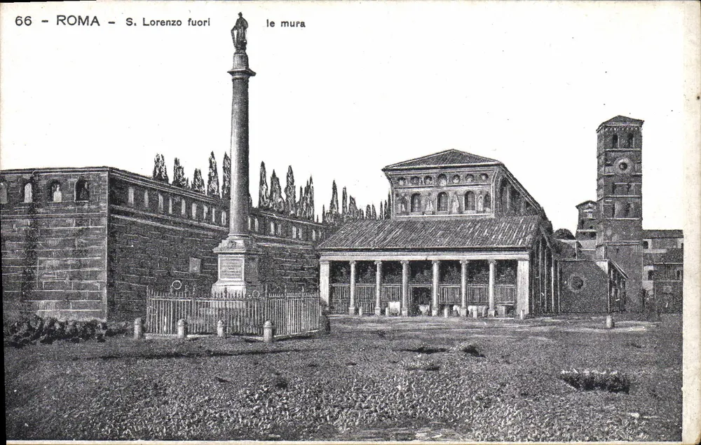 Rom - S. Lorenzo fuori le mura — Verlag Cartolina Postale Italiana, Nr. 66 - Vorderseite