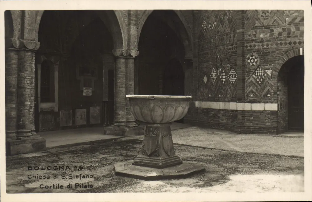 Bologna - Kirche S. Stefano, Hof des Pilatus — N°61 - Vorderseite