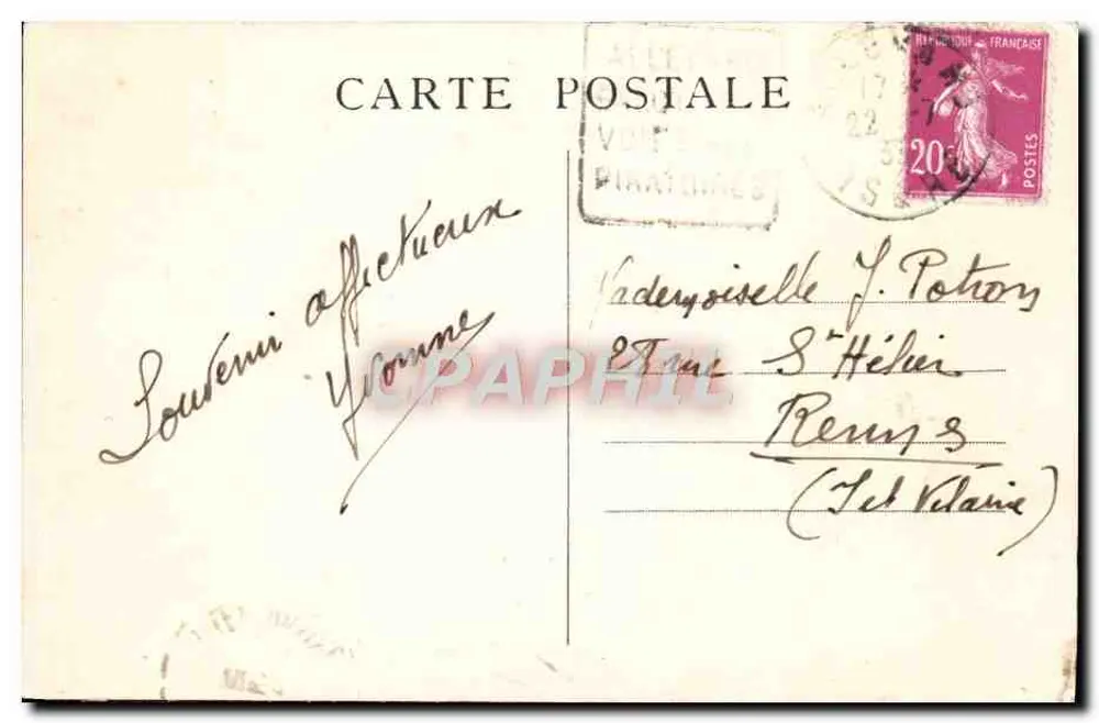 Allevard-les-Bains — Le Bout du Monde — Coll. Luxa 174 - Achterkant