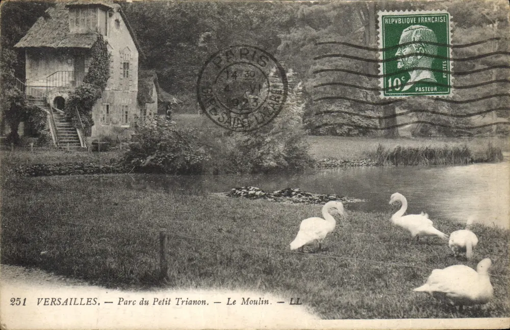 Versailles — Park des Petit Trianon — Das Mühle — LL - Vorderseite