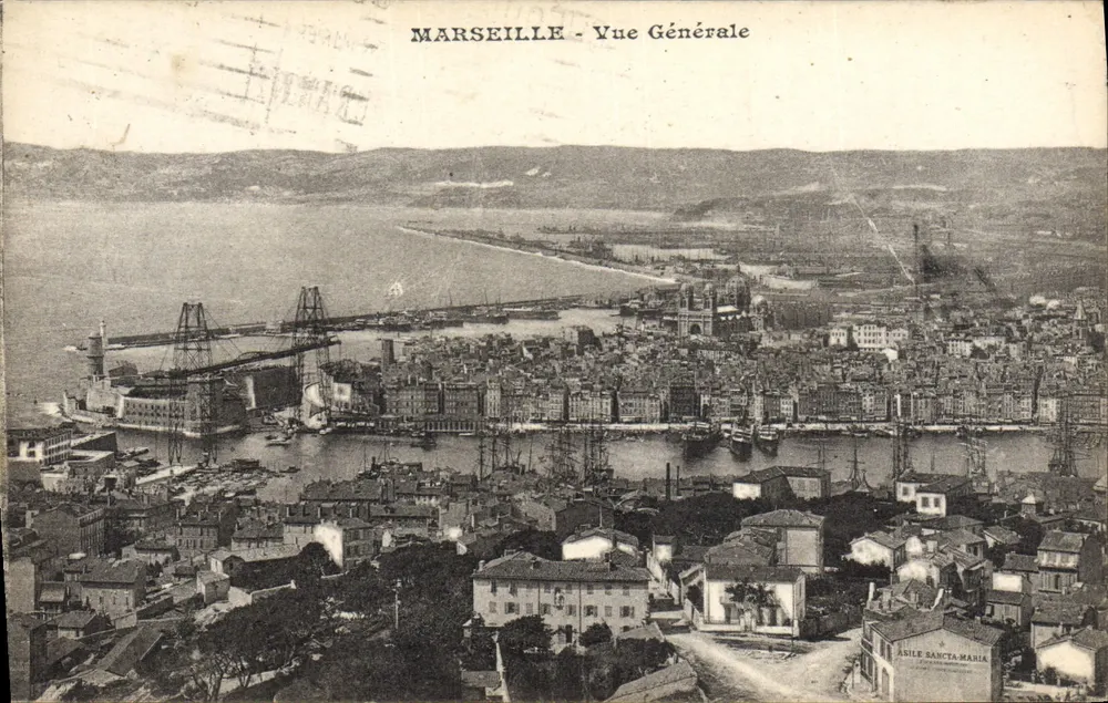 Marseille - Vista Geral — Editor: Asile Sancta Maria - Frente