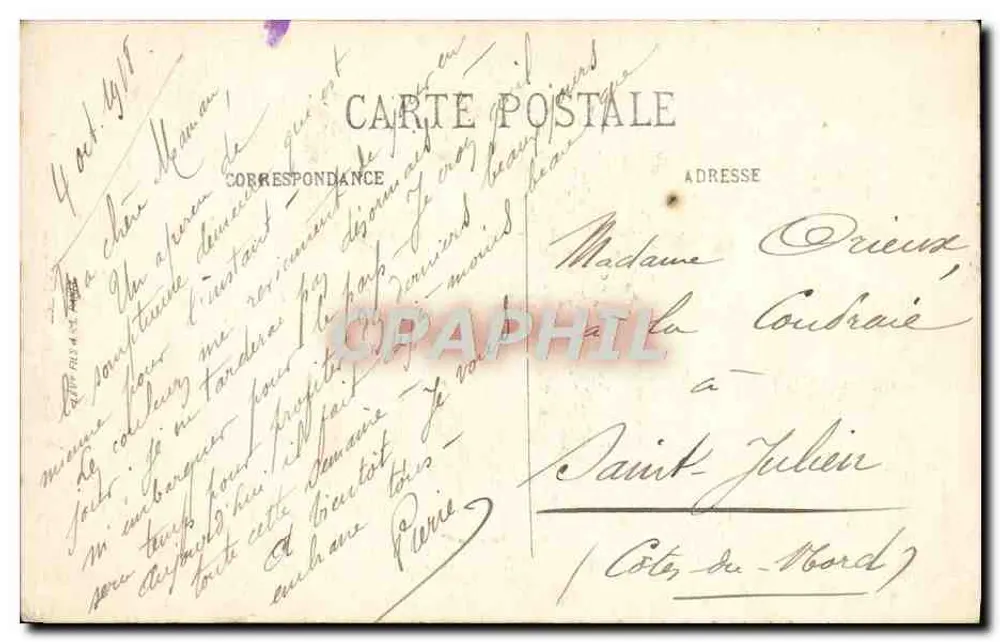 Montreuil-Bellay — Il Castello (facciata Est) — L.I. - Verso