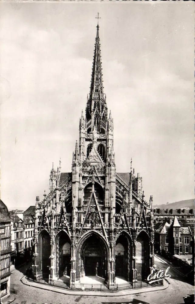 Igreja Saint-Maclou — Rouen — Editor Estel, n° 1007 - Frente