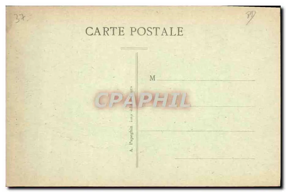 Tours (I.-et-L.) — Catedral de Saint-Gatien — A.P. - Verso