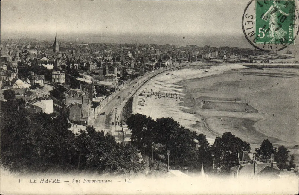 Le Havre — Vista Panorâmica — LL. - Frente