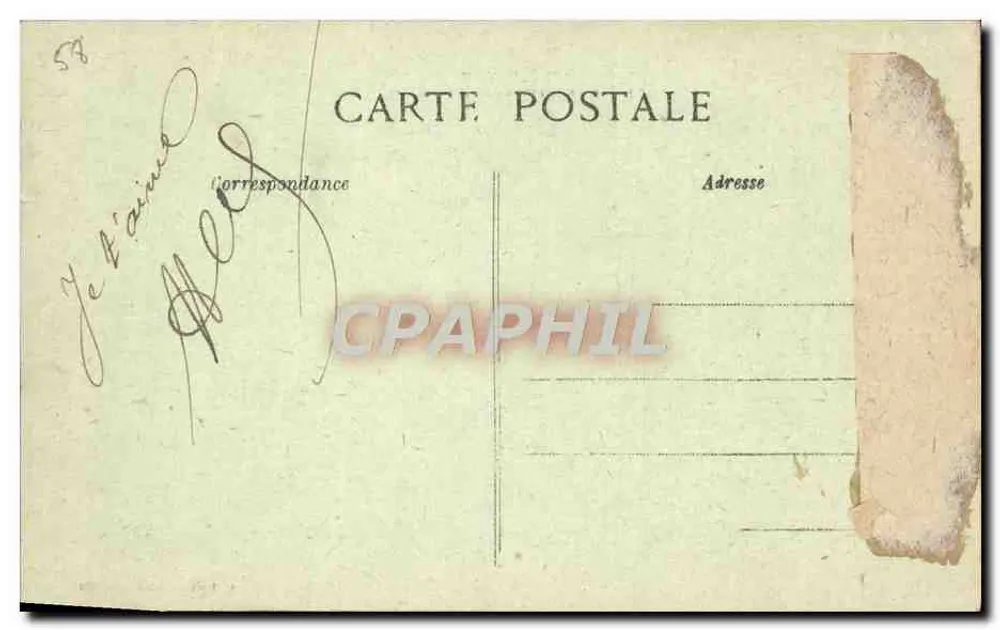 Lago dos Settons — Os Rochos — Em Morvan — 79 — Ducotel, Adhieu, Soultan - Verso