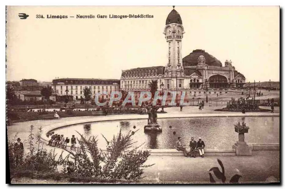 Limoges — Nueva Estación de Limoges-Bénédictins - Anverso