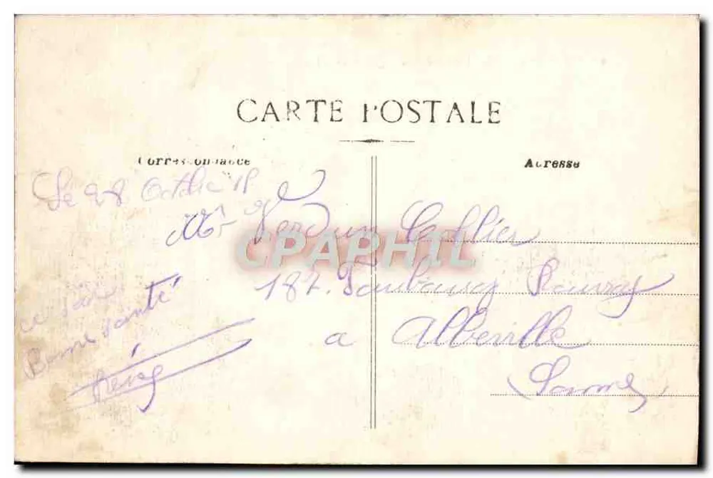 Toulon — Allgemeiner Blick auf den Quai de la Darse — unbekannter Verlag, n° 61 - Rückseite