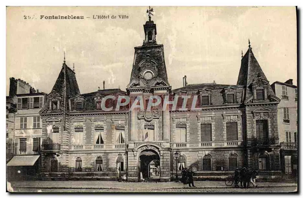 Fontainebleau — Das Rathaus — Verlag: , Nr. 207 - Vorderseite