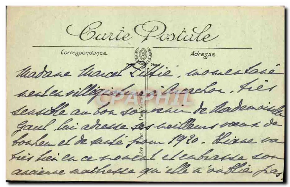 Arcachon — Vista geral — LL - Verso