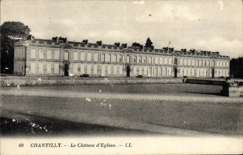 Chantilly — Le Château d'Eghien — LL, n°89 - Frente