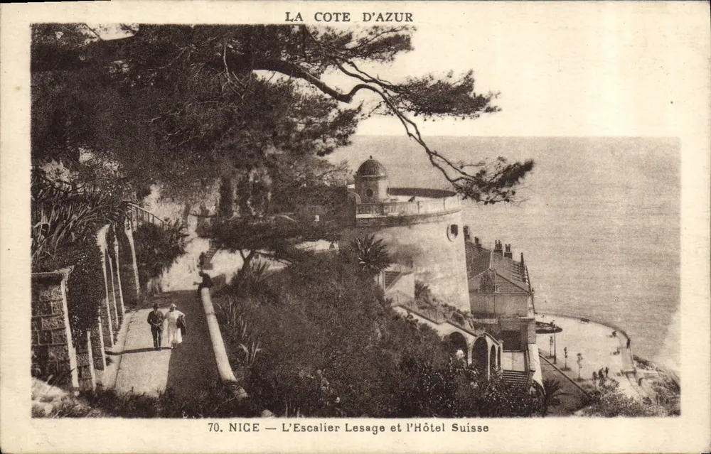 Nice — Escada Lesage e o Hotel Suisse — Editor: Maurier, n°70 - Frente