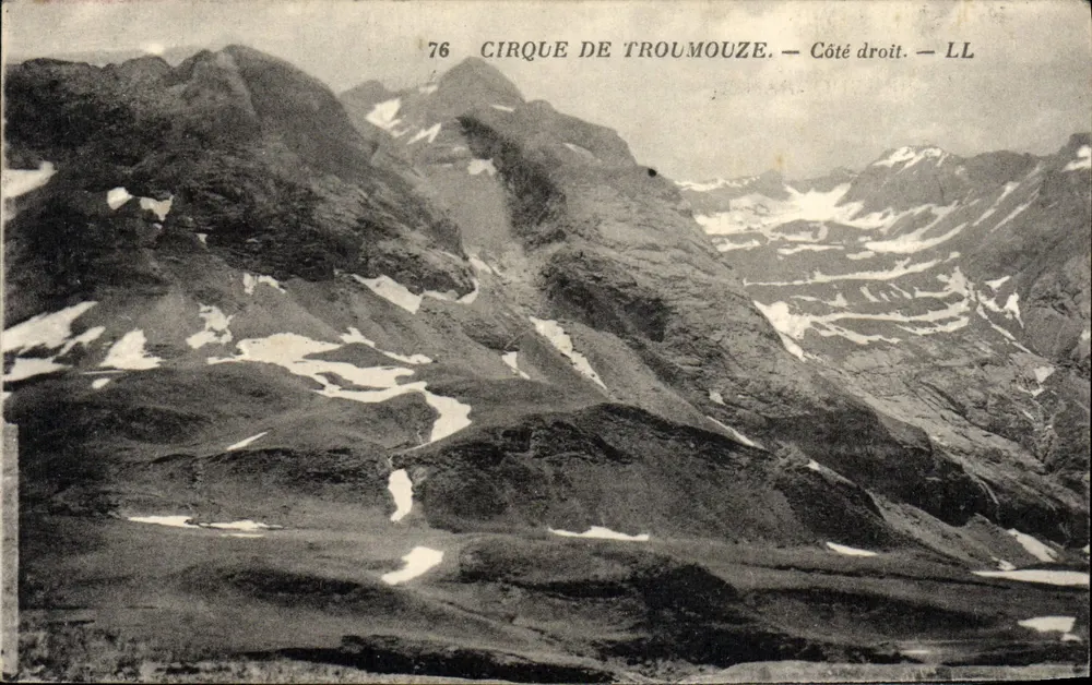 Cirque de Troumouze — Strona prawej — LL — n°76 - Awers