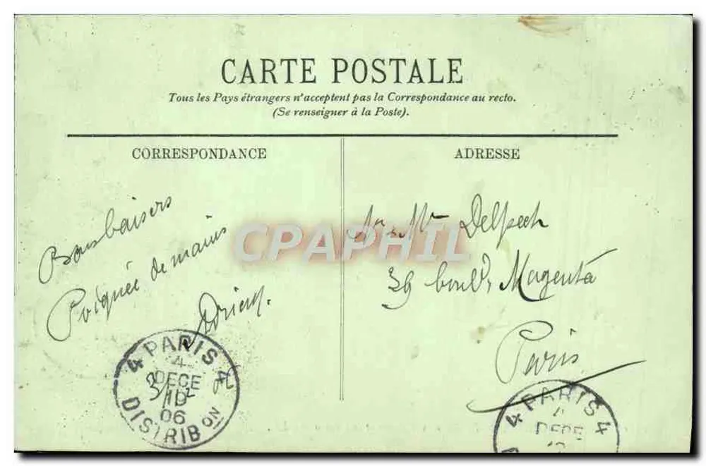 Monte-Carlo — Ansicht des Schießens auf Tauben und des Casinos — LL. — Nr. 1071 - Rückseite