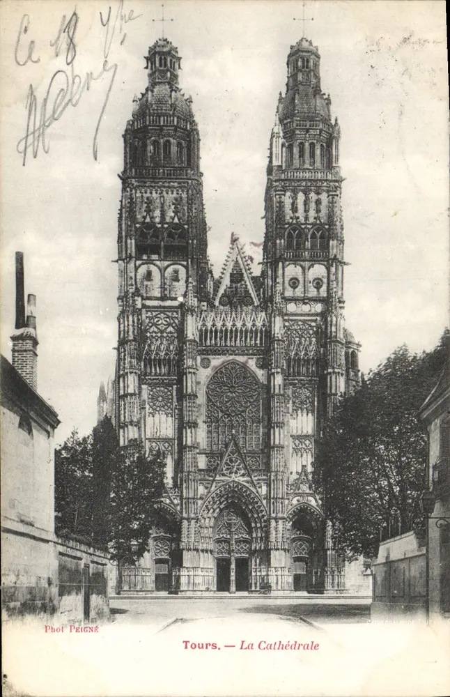 Tours — Katedra — Fot. Peigné - Awers