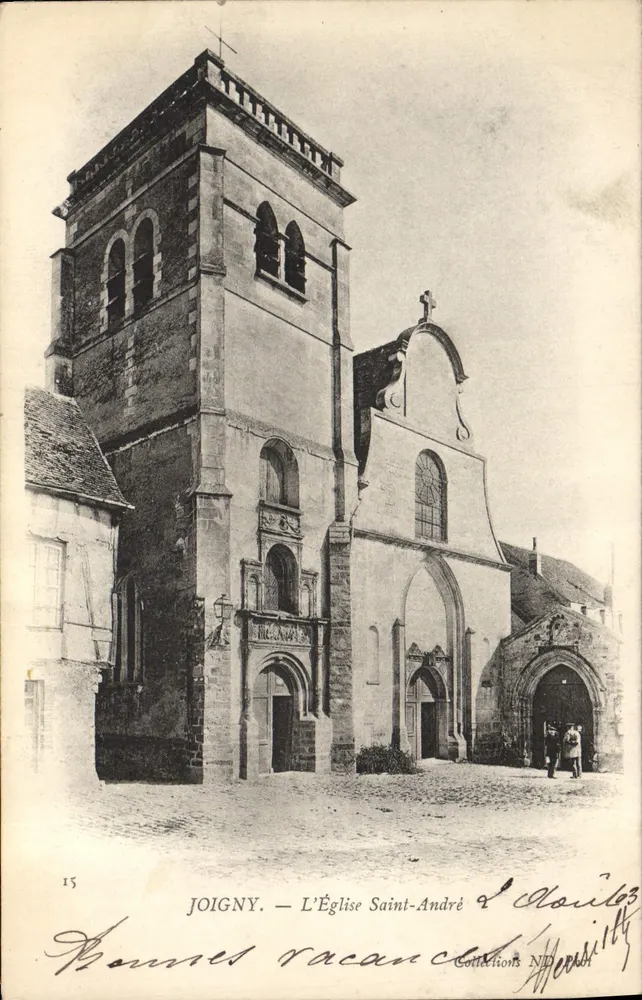Joigny — A Igreja de São André — L'Hourlez - Frente