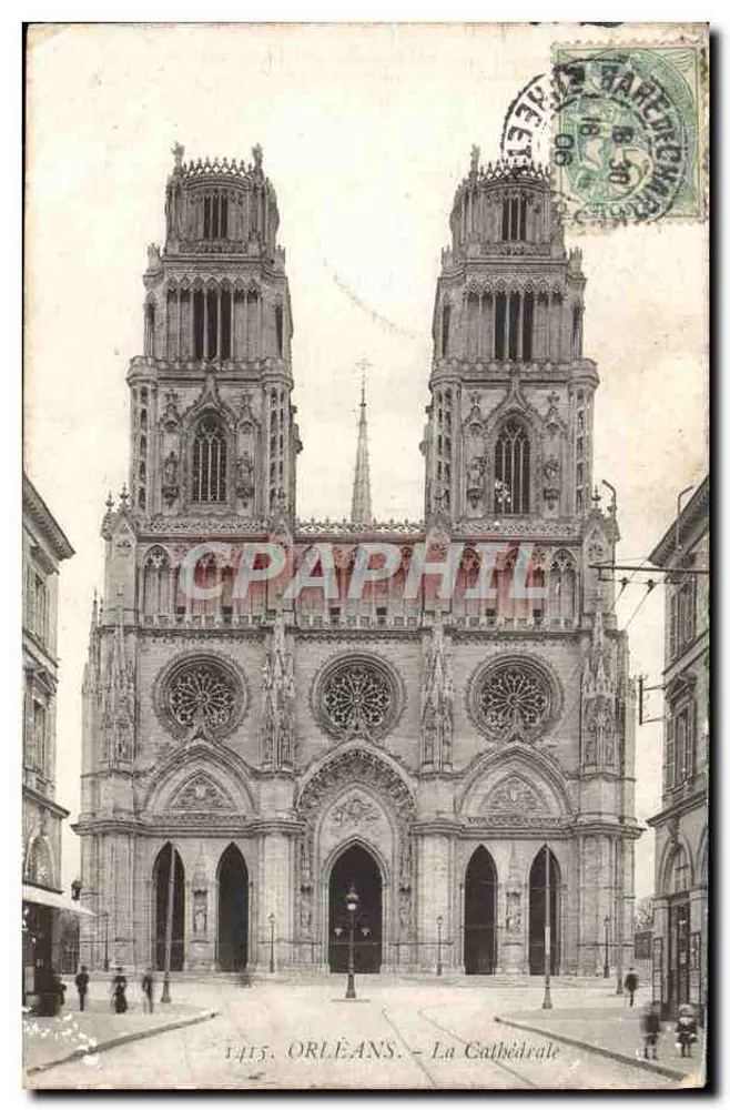 Orléans — A Catedral — n°1415 - Frente