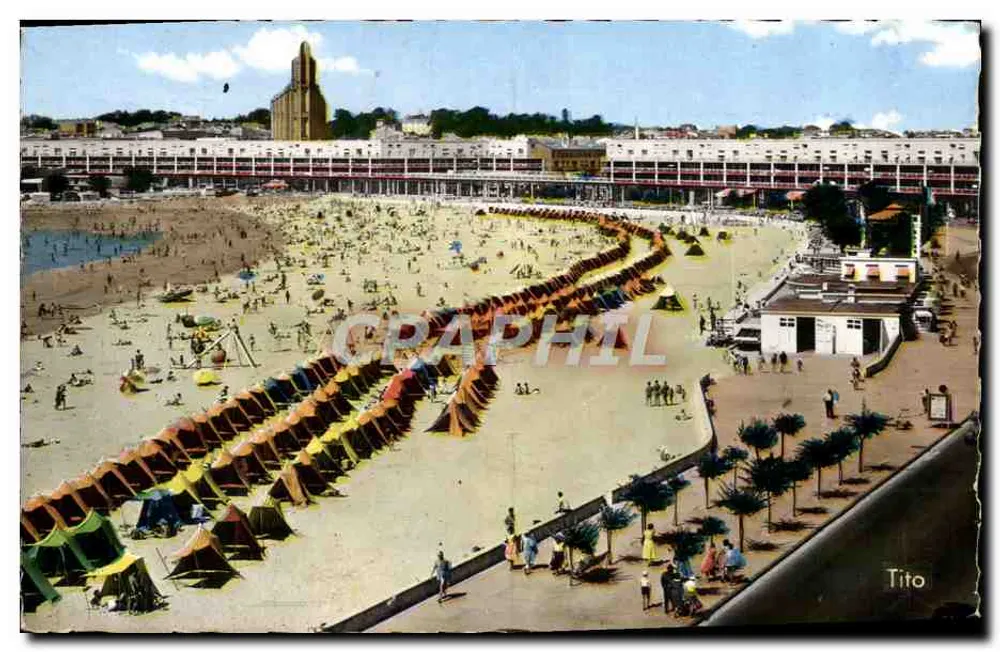 Royan — Strand vor der Kirche Notre-Dame — Tito - Vorderseite