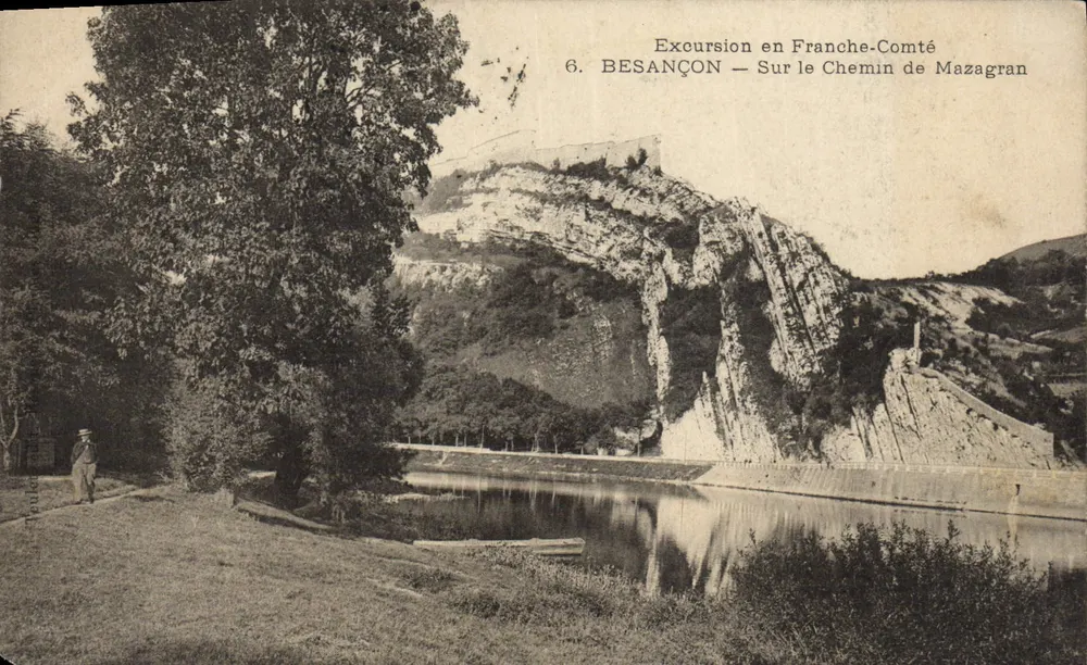 Besançon — No Caminho de Mazagran — Excursão na Franche-Comté - Frente