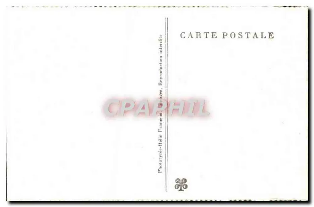 O Gouffre de PADIRAC (Lot) — A Rio plana — Phototypie-Hélin - Verso