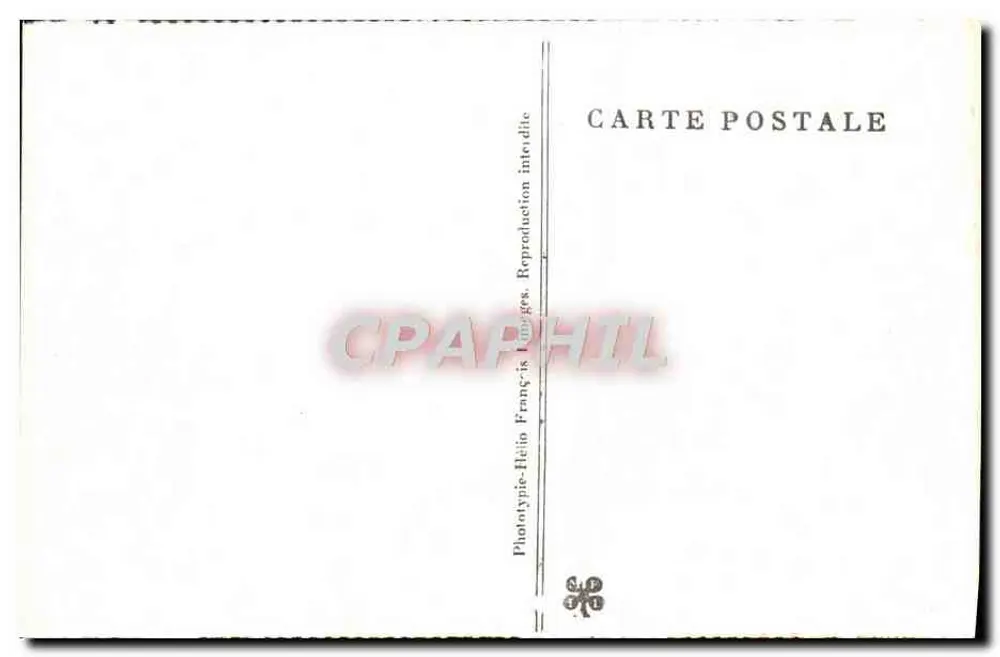 A Fenda de PADIRAC (Lot) — A Entrada da Fenda — Fototipia Hélio-Franc - Verso