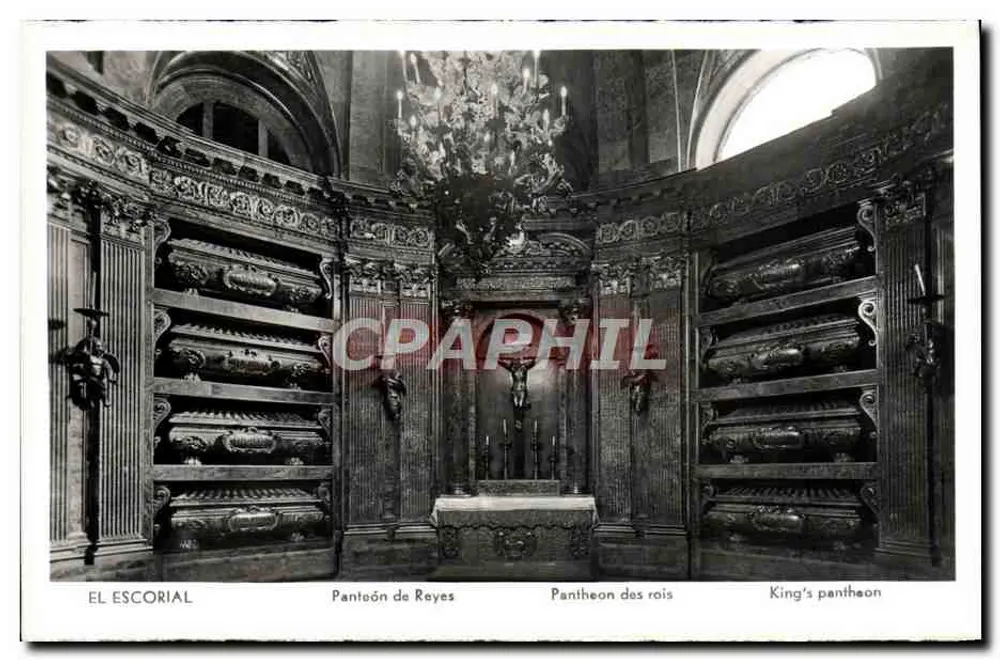 El Escorial — Panteon van Koningen — uitgever Manuel Ríos, n° 142206 - Voorkant