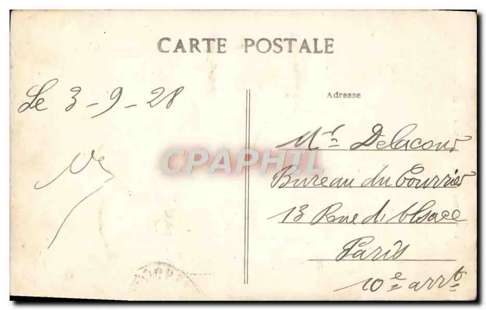 Périgueux — Casa Renascentista — Editor desconhecido, n° 58 - Verso