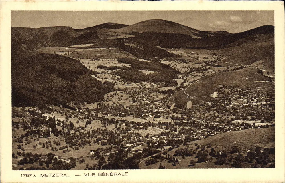 Metzeral — Algemene uitzicht — Collectie L'Alsace - Voorkant