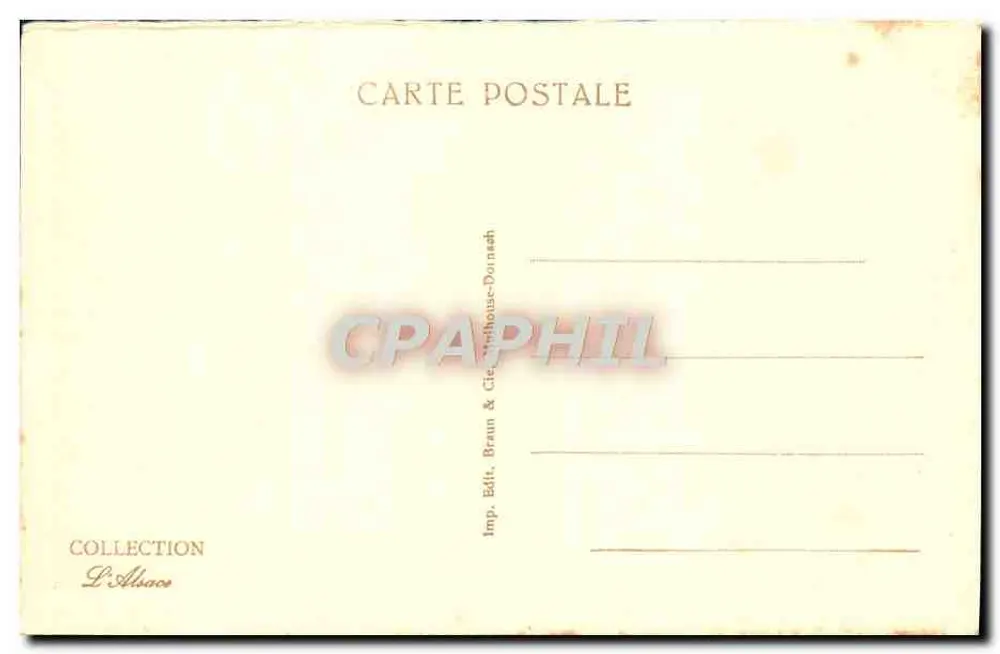 Metzeral — Algemene uitzicht — Collectie L'Alsace - Achterkant