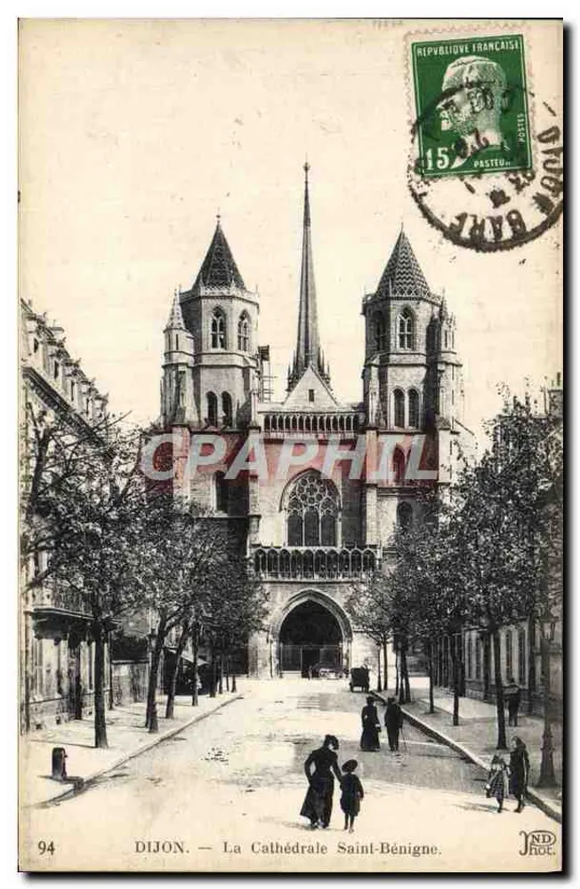 Dijon — La Cattedrale di San Benigno — JND Roc, n° 94 - Recto