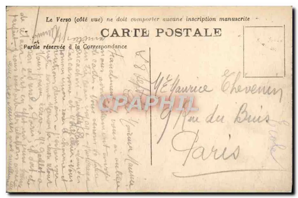 Toulouse — Die Garonne und die Allgemeine Aussicht — Unbekannter Verlag, Nr. 32 - Rückseite