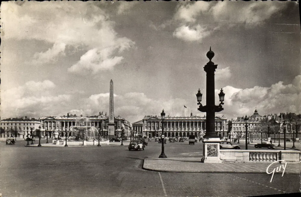 Place de la Concorde — Paris — Éditions d'Art Guy - Frente
