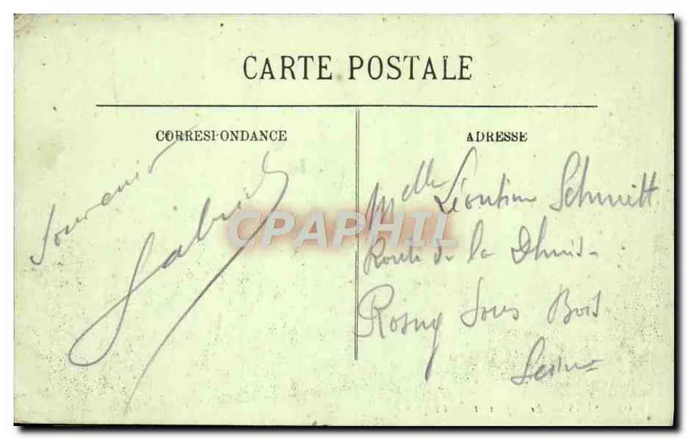 SENS — O Tapete Verde — LL. — n°106 - Verso