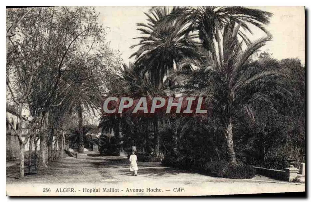 Alger - Krankenhaus Maillot - Avenue Hoche — CAP - Vorderseite