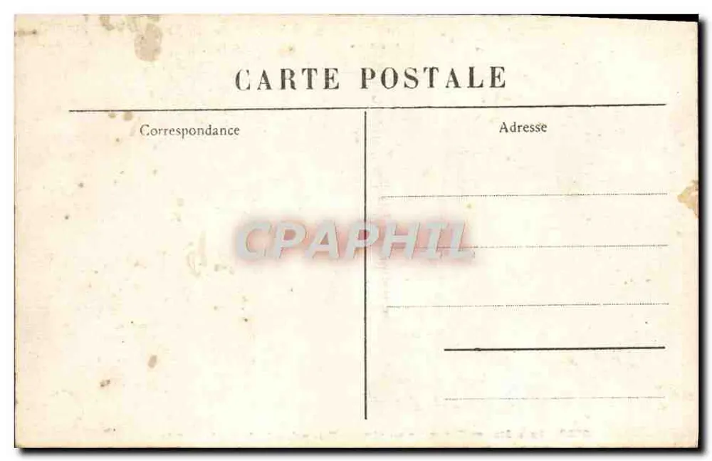 Die Kuppe der Cévennes im Winter — Aufnahme von St Agrève (Ardèche) — Nr. 5059 — Verlag Roger Pannier - Rückseite