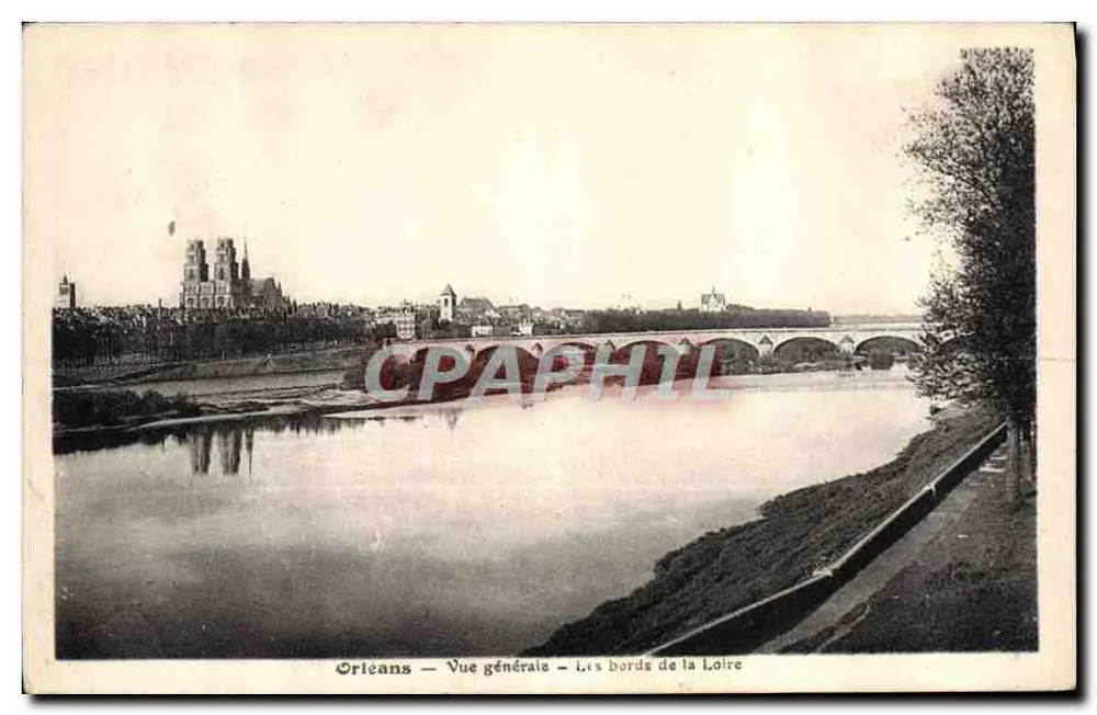 Orléans — Allgemeiner Blick — Die Ufer der Loire — L. Lenormand, Orléans - Vorderseite