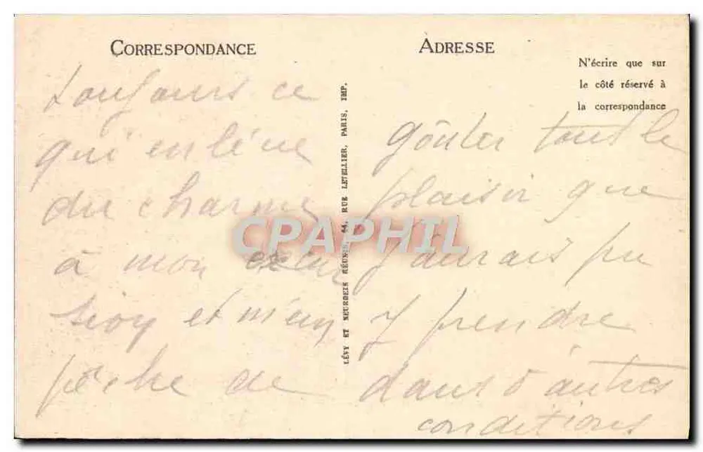 Tréguié - Vista Geral sobre Piongueil — Tréguié, editor ND, n° 59 - Verso
