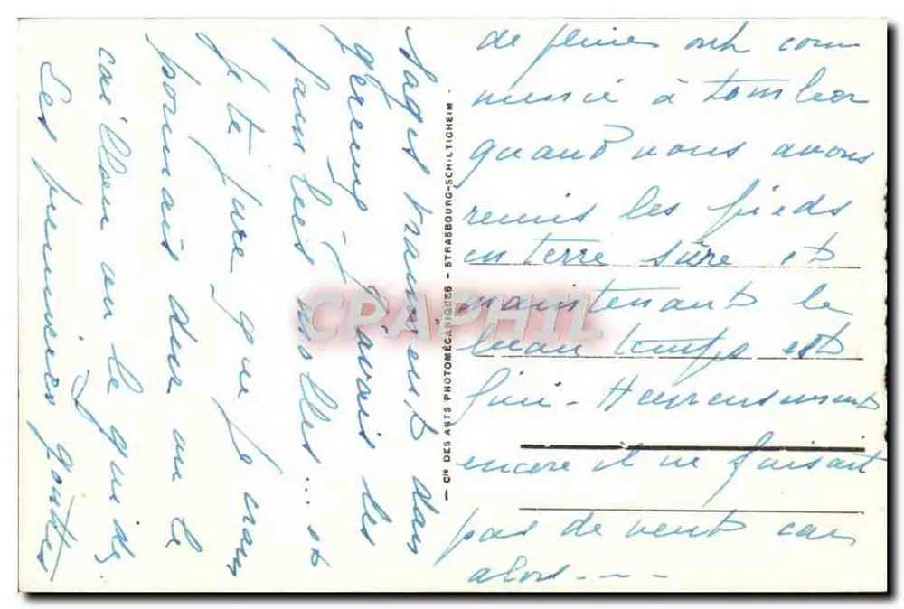 Punt van Raz - De Liggende Mönk en de Gnom - LL 16 - Uitgever: Ch. des Arts Photomécaniques - Strasbourg-Schiltigheim - Achterkant