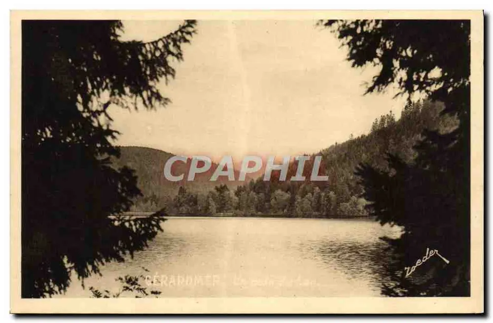 GÉRARDMER - Um canto do Lago — Zoeder - Frente