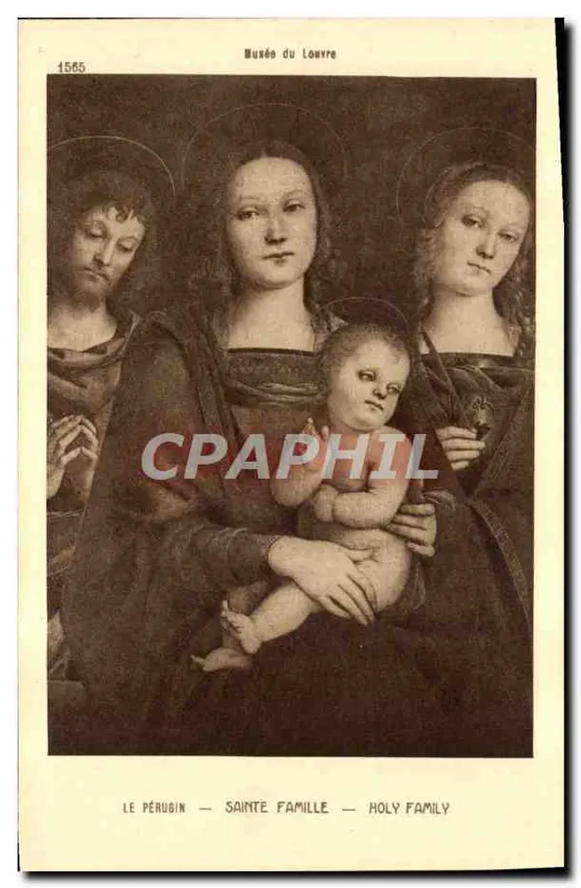 Le Pérugin — Heilige Familie — Musée du Louvre - Vorderseite