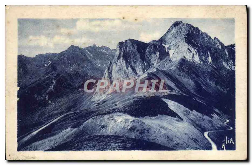 Col du Tourmalet — Hang von Bagnères und Barèges — Editions ALIX, Bagnères-de-Bigorre - Vorderseite