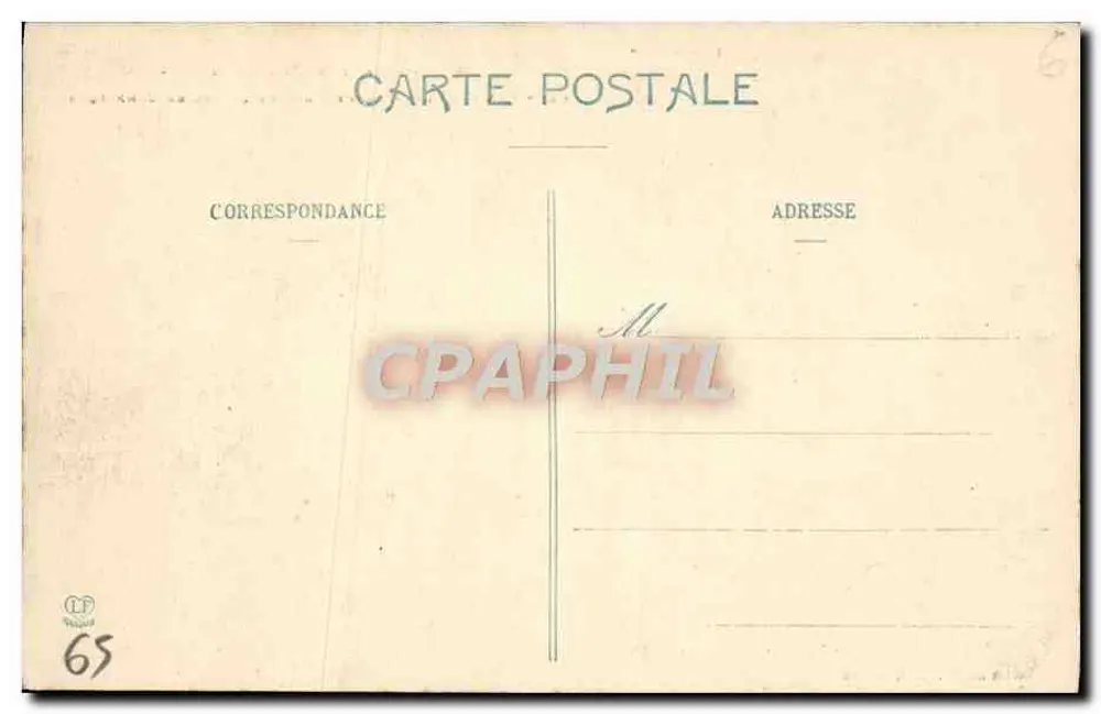 As Altas-Pirineus - Cauterets - O Péquère e o Vale de Cambasque — Fototipia Labouché, Toulouse - Verso