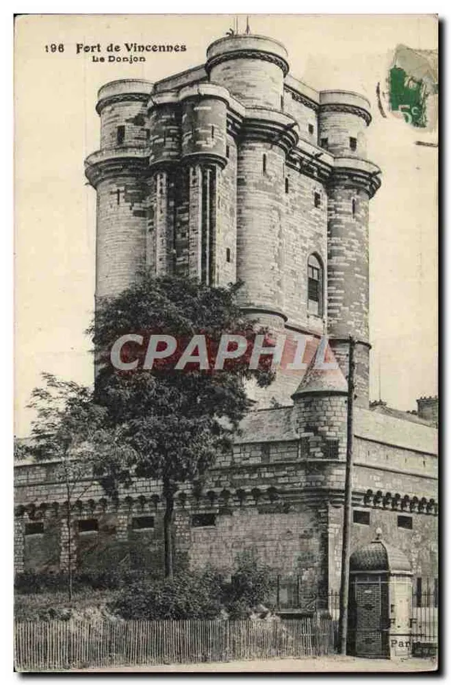 Fort de Vincennes — Le Donjon — éditeur non identifié, n° de série non visible - Frente