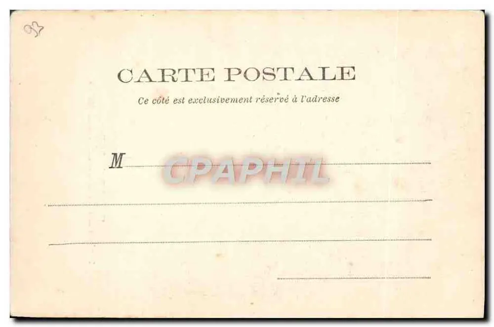 Saint-Denis — Basilika. Grabmal von Henri II und Catherine de Médicis — F. POUTYDEBAT, 37, rue Faubert, Paris - Rückseite
