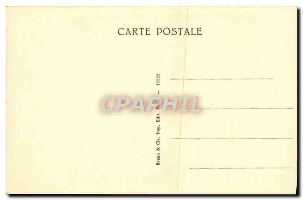 Ghirlandajo — Die Verkündigung — Louvre-Museum — Nr. 1321 - Rückseite