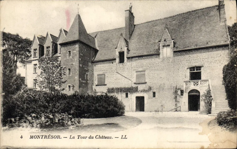 Montrésor — A Torre do Castelo — LL - Frente