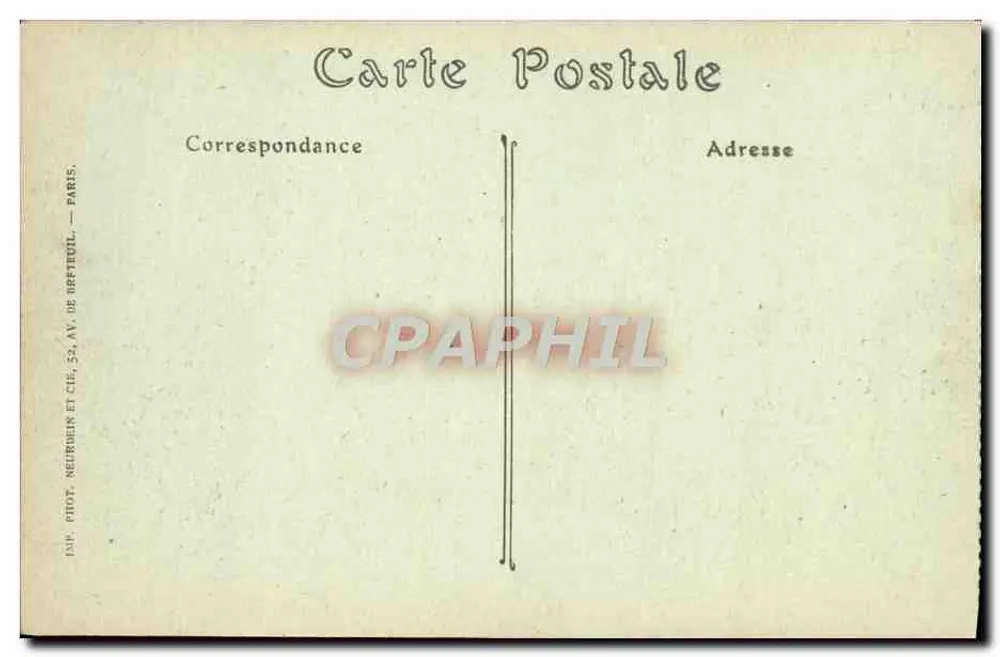 Reims — As Promenades Basses — ND. Phot. - Verso