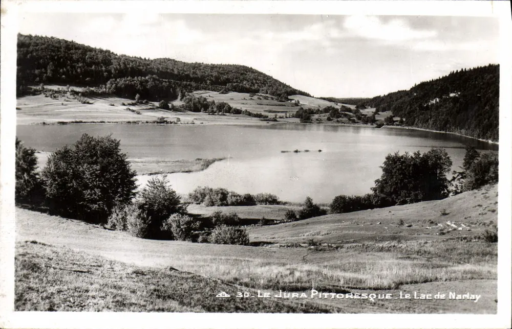 Das pittoreske Jura — See Narlay — « Real-Photo » C.A. P. Straßburg - Vorderseite