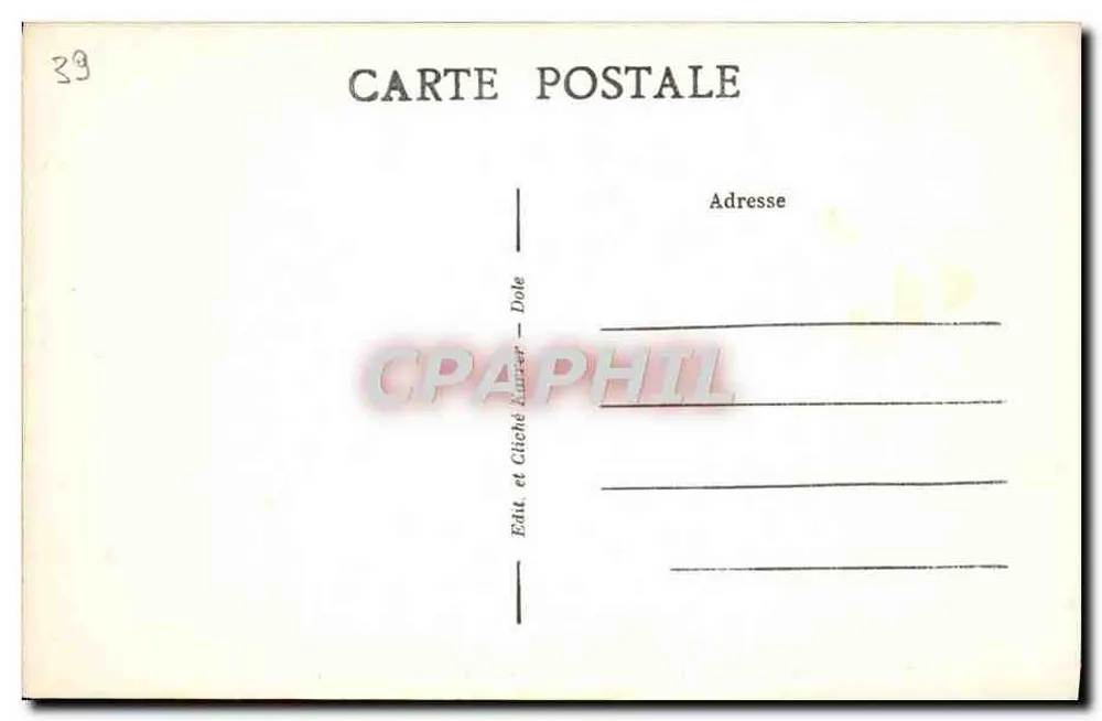 Champagnole (Jura) — Vista sull'Ain - L'Lette - Verso
