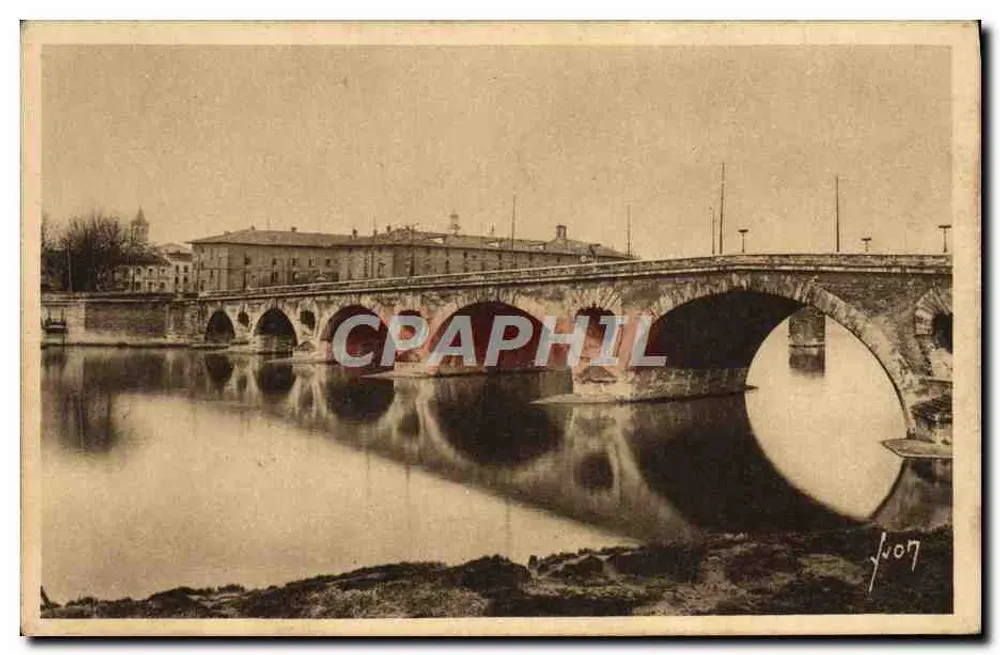 Toulouse (Haute-Garonne) — O Ponte Novo — Edições de Arte Marcel - Frente